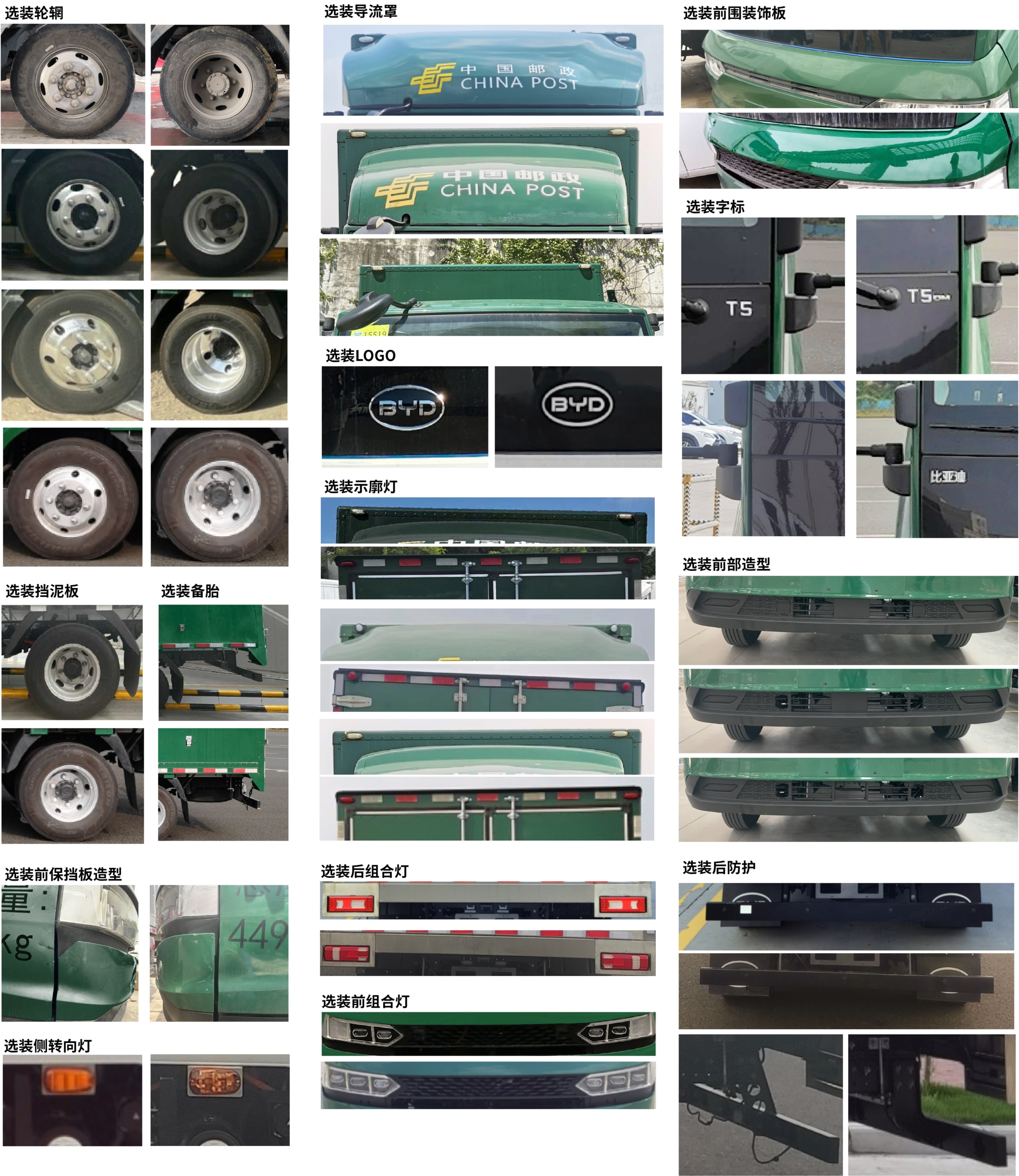 比亞迪牌BYD5040XYZHEV41插電式增程混合動(dòng)力郵政車公告圖片