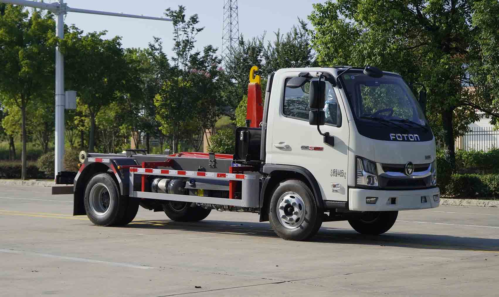 凱力風牌KLF5043ZXXB6車廂可卸式垃圾車公告圖片