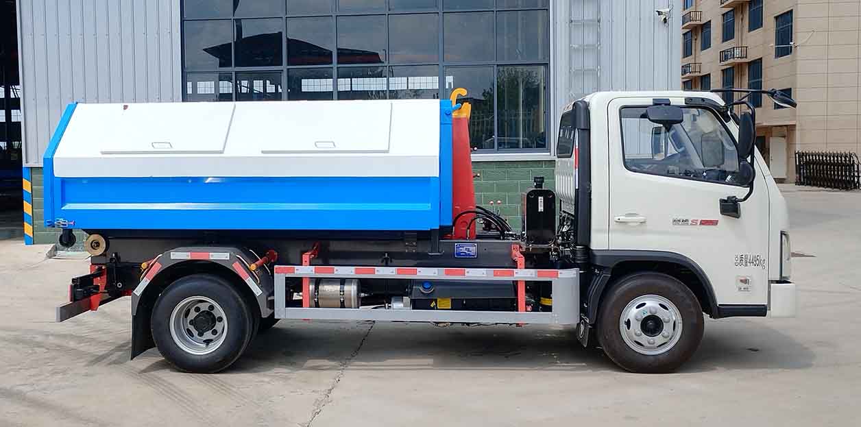 凱力風牌KLF5043ZXXB6車廂可卸式垃圾車公告圖片