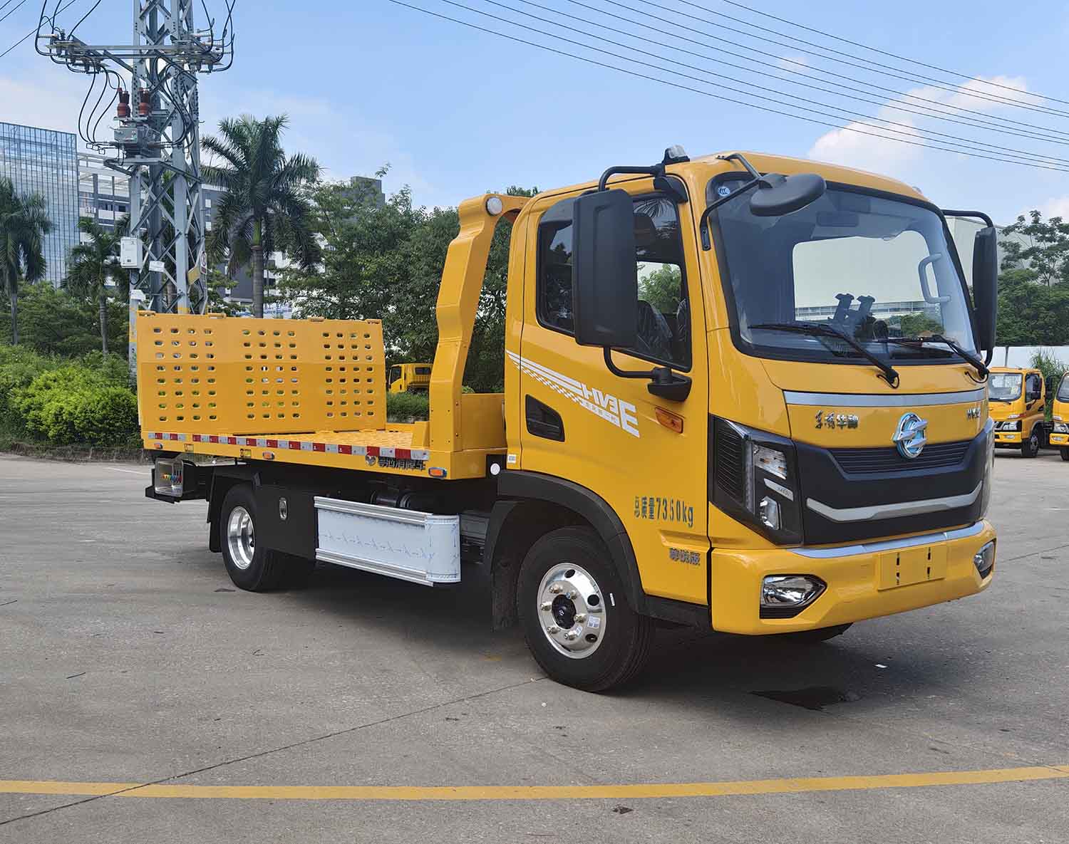 粵海牌YH5070TQZ016PBEV純電動(dòng)清障車公告圖片