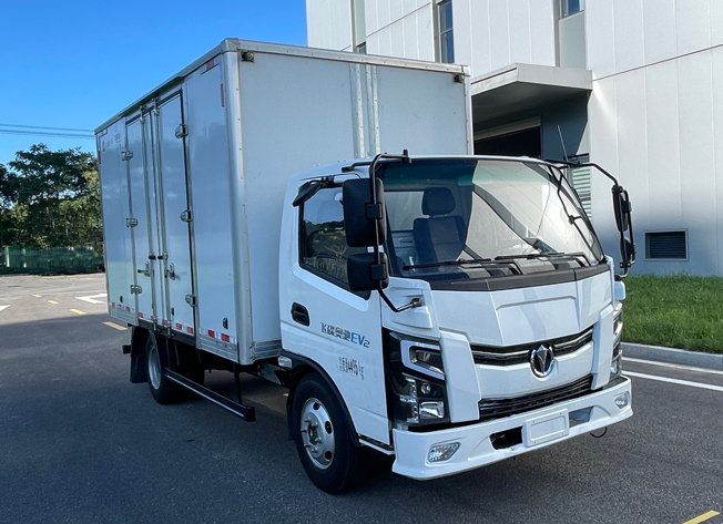 飛碟牌FD5043XXYW63BEV-1純電動廂式運(yùn)輸車公告圖片