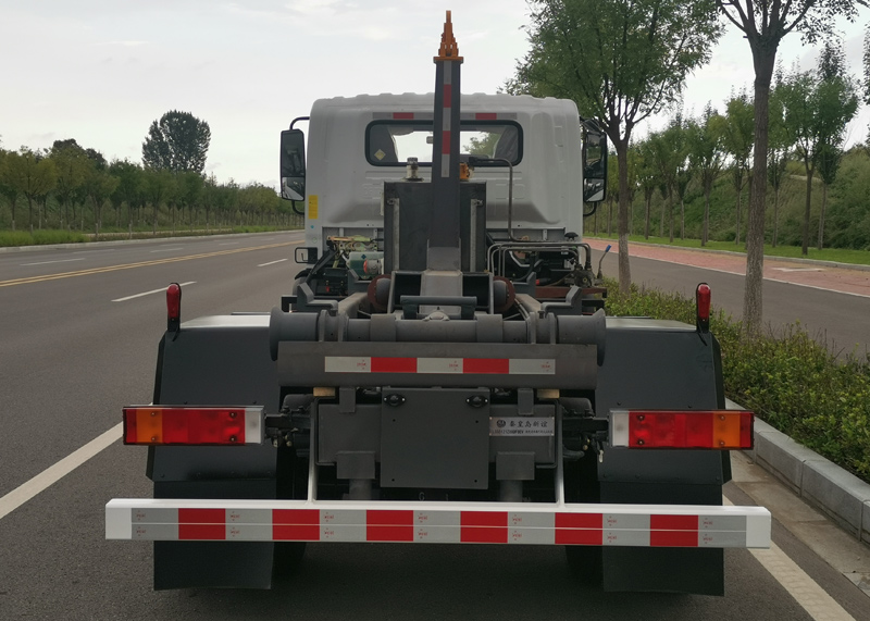 旭環(huán)牌LSS5121ZXXDFBEV純電動車廂可卸式垃圾車公告圖片