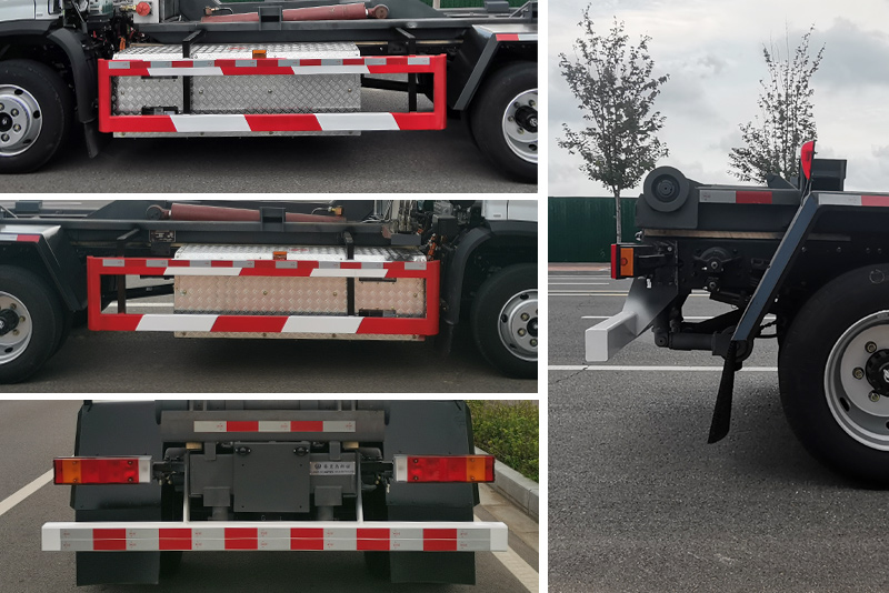 旭環(huán)牌LSS5121ZXXDFBEV純電動車廂可卸式垃圾車公告圖片