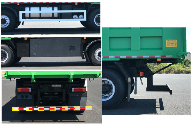 HN3310MN44D6SHEVY 远程牌480马力前四后八甲醇/电混合动力8.2米国六甲醇插电式增程混合动力自卸汽车图片