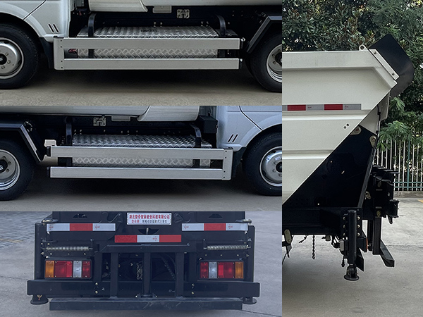 楚帝牌DCD5040ZZZBEV純電動自裝卸式垃圾車公告圖片