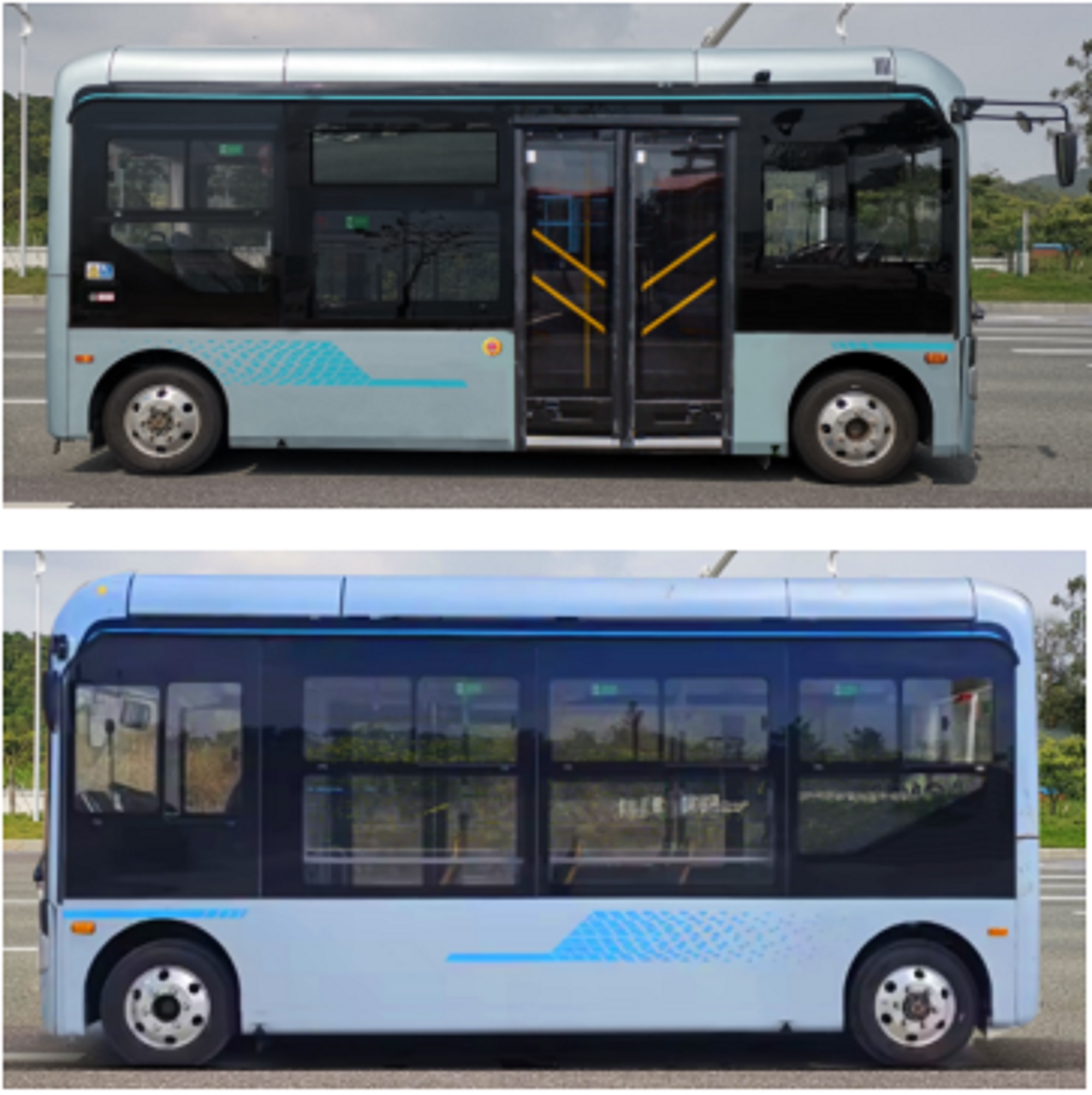 拜辰牌GTZ6609BEVB纯电动低入口城市客车公告图片