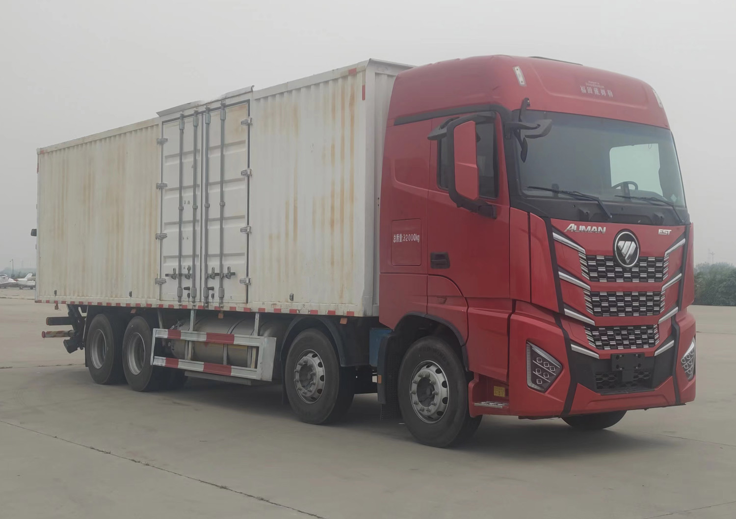 欧曼牌BJ5329XXYL6GRL-01厢式运输车公告图片