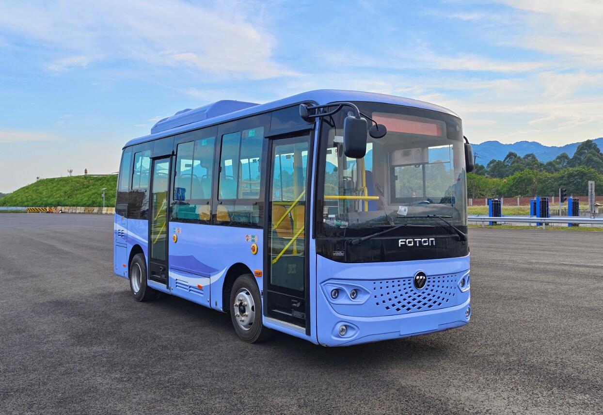 福田牌6.8米11-15座纯电动低入口城市客车(BJ6680EVCA-N2)