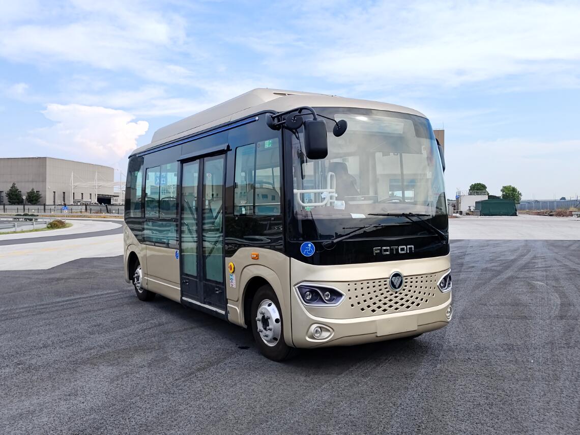 福田牌6米10-16座纯电动低入口城市客车(BJ6605EVCA)