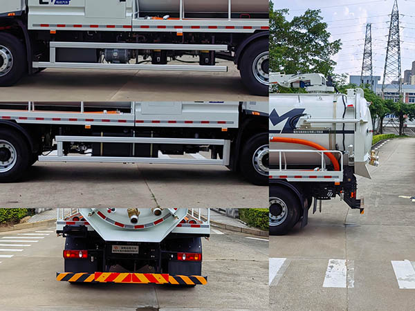 福龍馬牌FLM5180GXWDFBEV純電動吸污車公告圖片