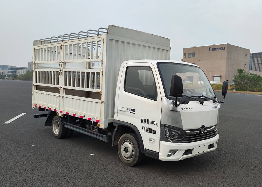 福田牌BJ5044CCYEVAB1纯电动仓栅式运输车