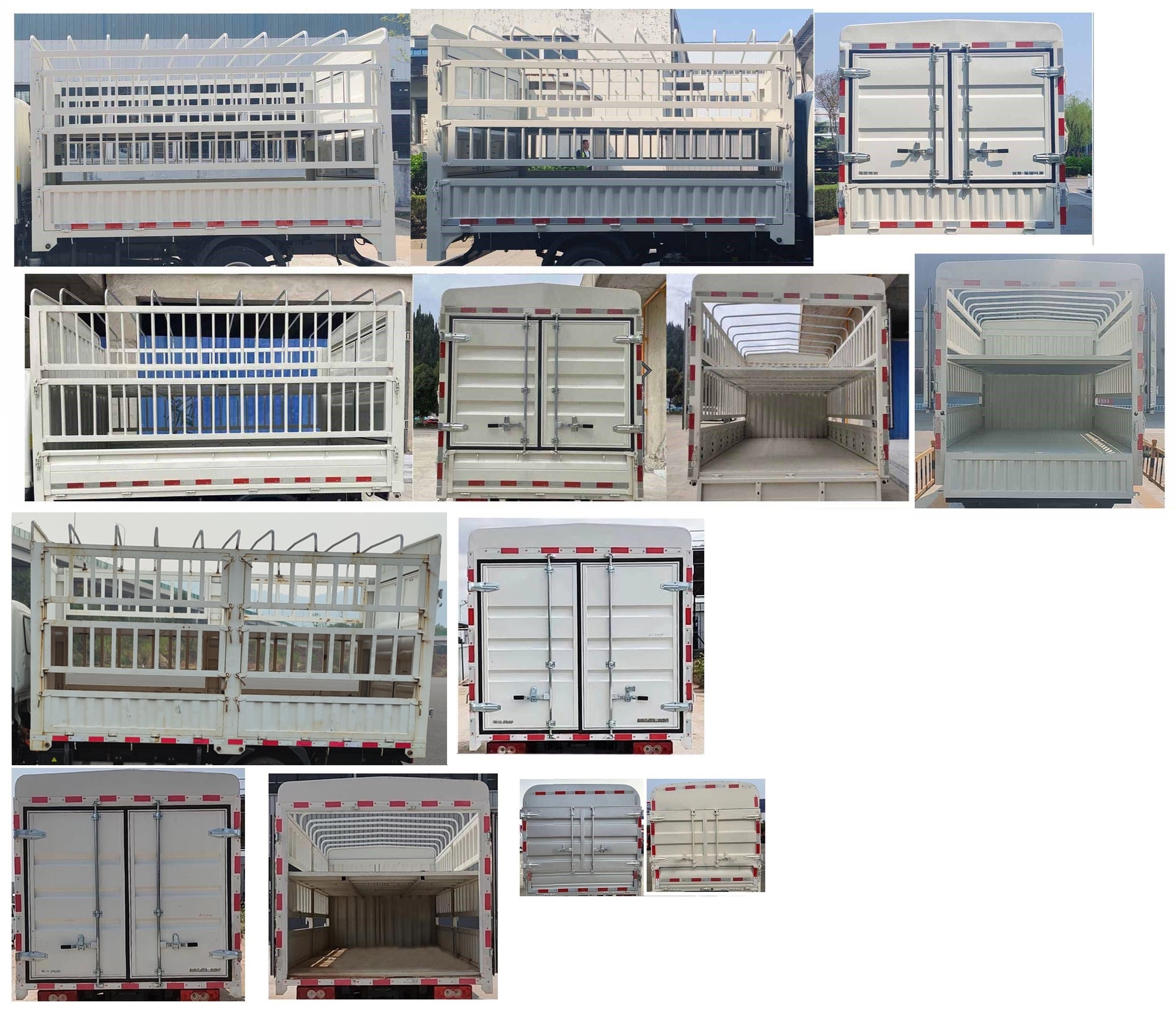 福田牌BJ5044CCYEVAB1純電動(dòng)倉(cāng)柵式運(yùn)輸車(chē)公告圖片