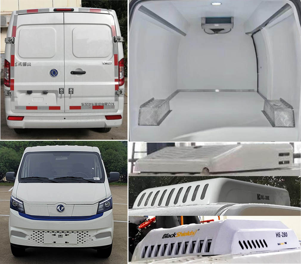 東風牌DFA5030XLCMLBEV1純電動冷藏車公告圖片
