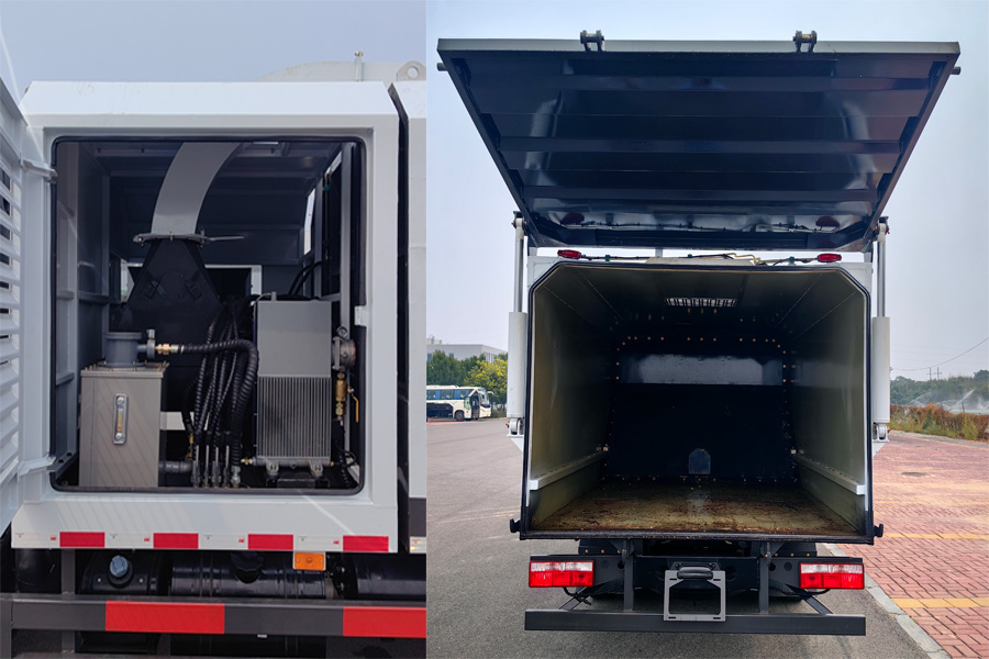 中國中車牌TYT5070TWFDF01物料粉碎車公告圖片