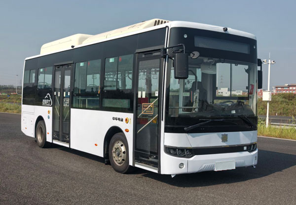 中国中车牌8.5米16-19座纯电动低地板城市客车(TEG6853BEV12)
