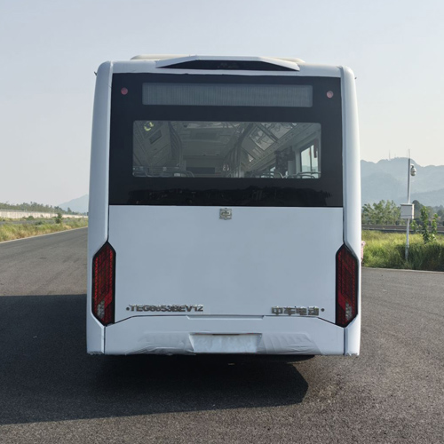 纯电动低地板城市客车图片