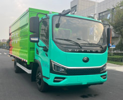 纯电动密闭式桶装垃圾车