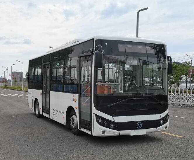 万达牌8.1米15-29座纯电动城市客车(WD6815BEVG19)