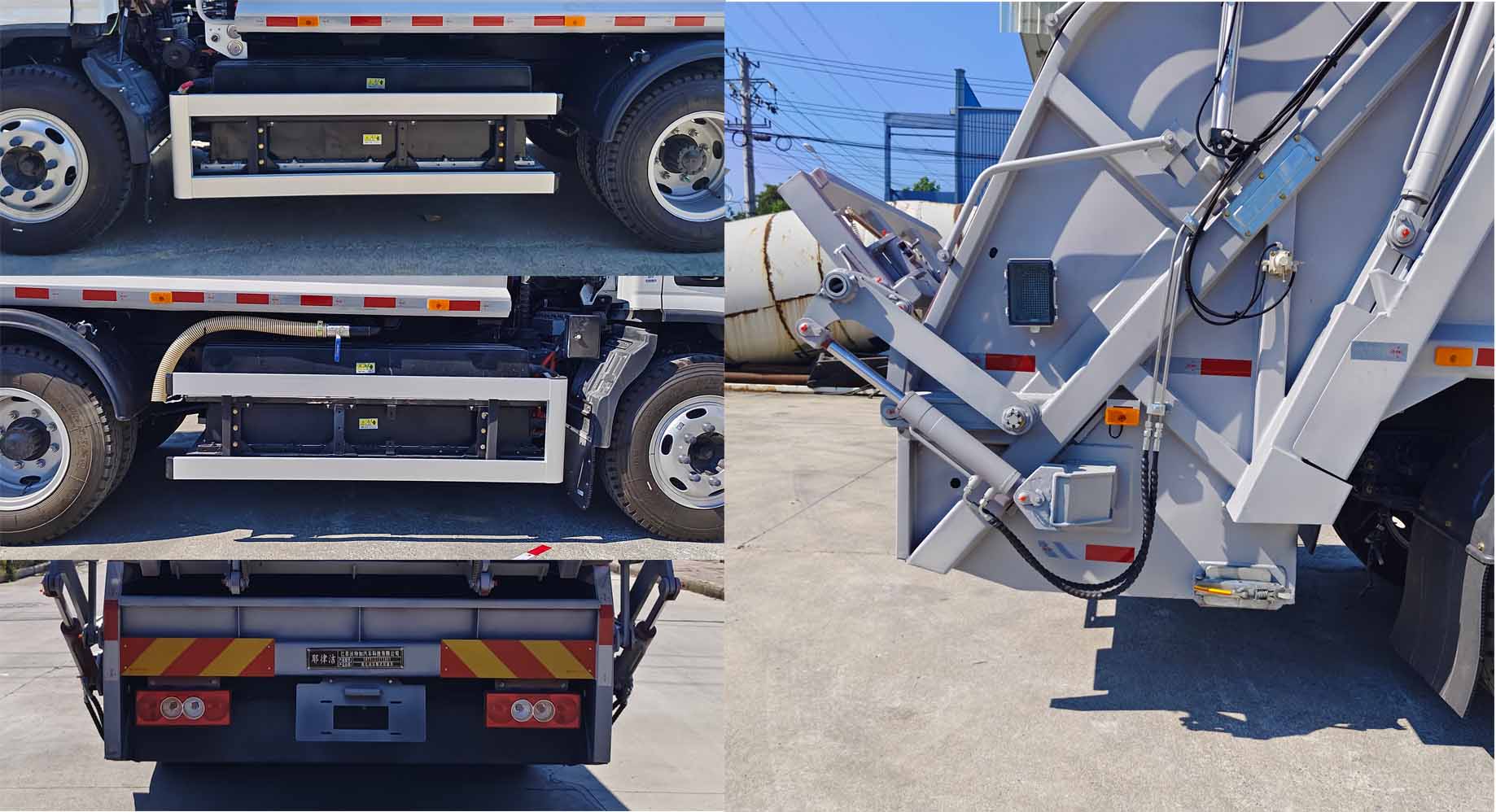 耶律潔牌SWT5121ZYSBEV純電動壓縮式垃圾車公告圖片