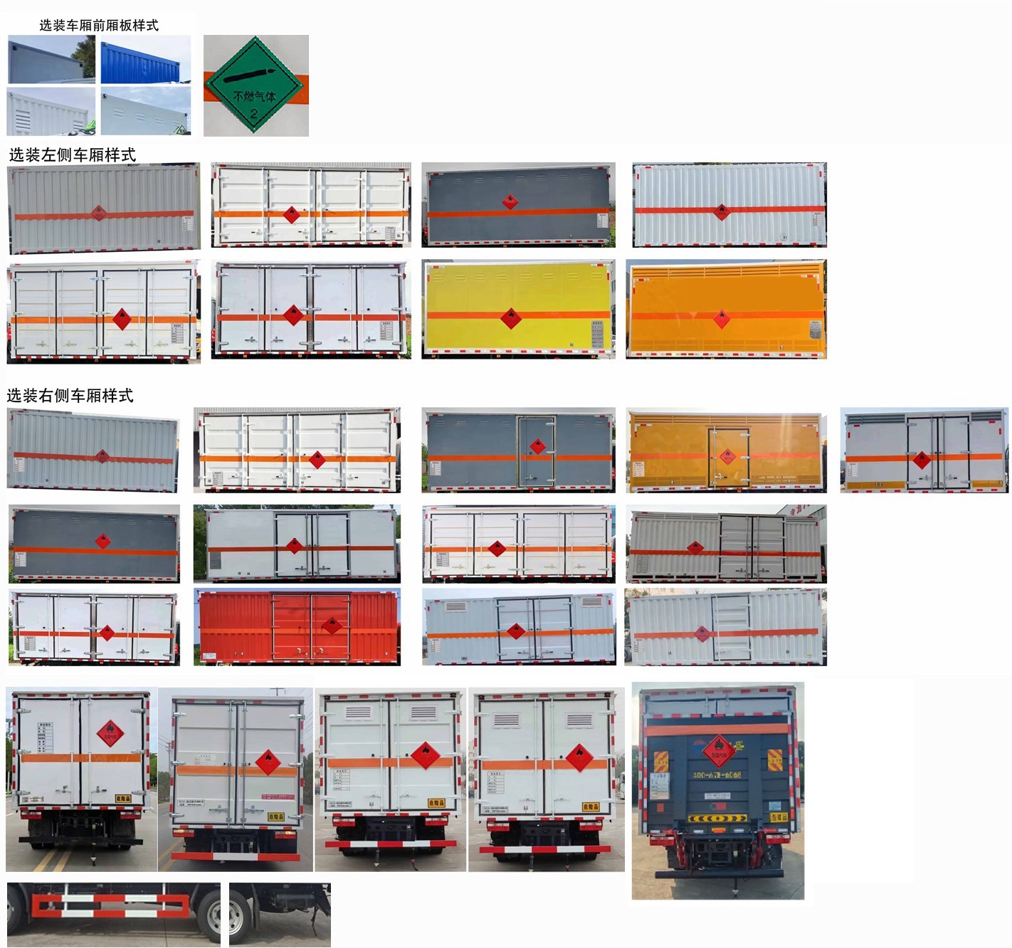 日途牌HTY5125XRQEQ6易燃氣體廂式運輸車公告圖片