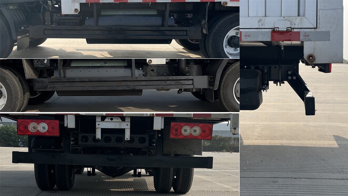 福田牌BJ5044CCY-FM1倉柵式運輸車公告圖片