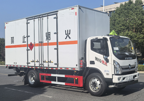 汇力威牌VVV5120XRQBJ6易燃气体厢式运输车公告图片