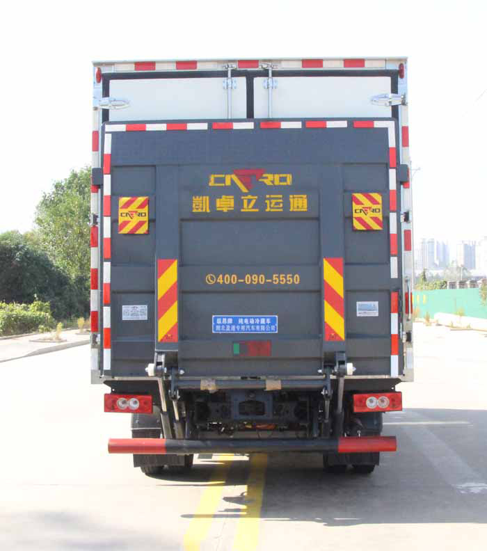 纵昂牌CLT5040XLCBJBEV纯电动冷藏车公告图片