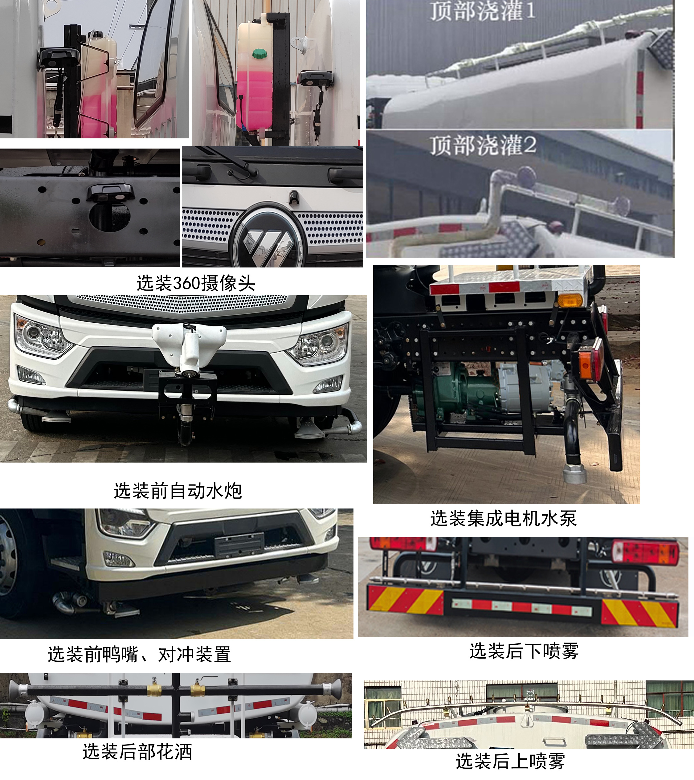 福田牌BJ5185GQXEV-H1纯电动清洗车公告图片