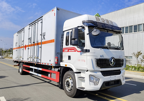 匯力威牌VVV5189XRQSX6易燃?xì)怏w廂式運輸車公告圖片