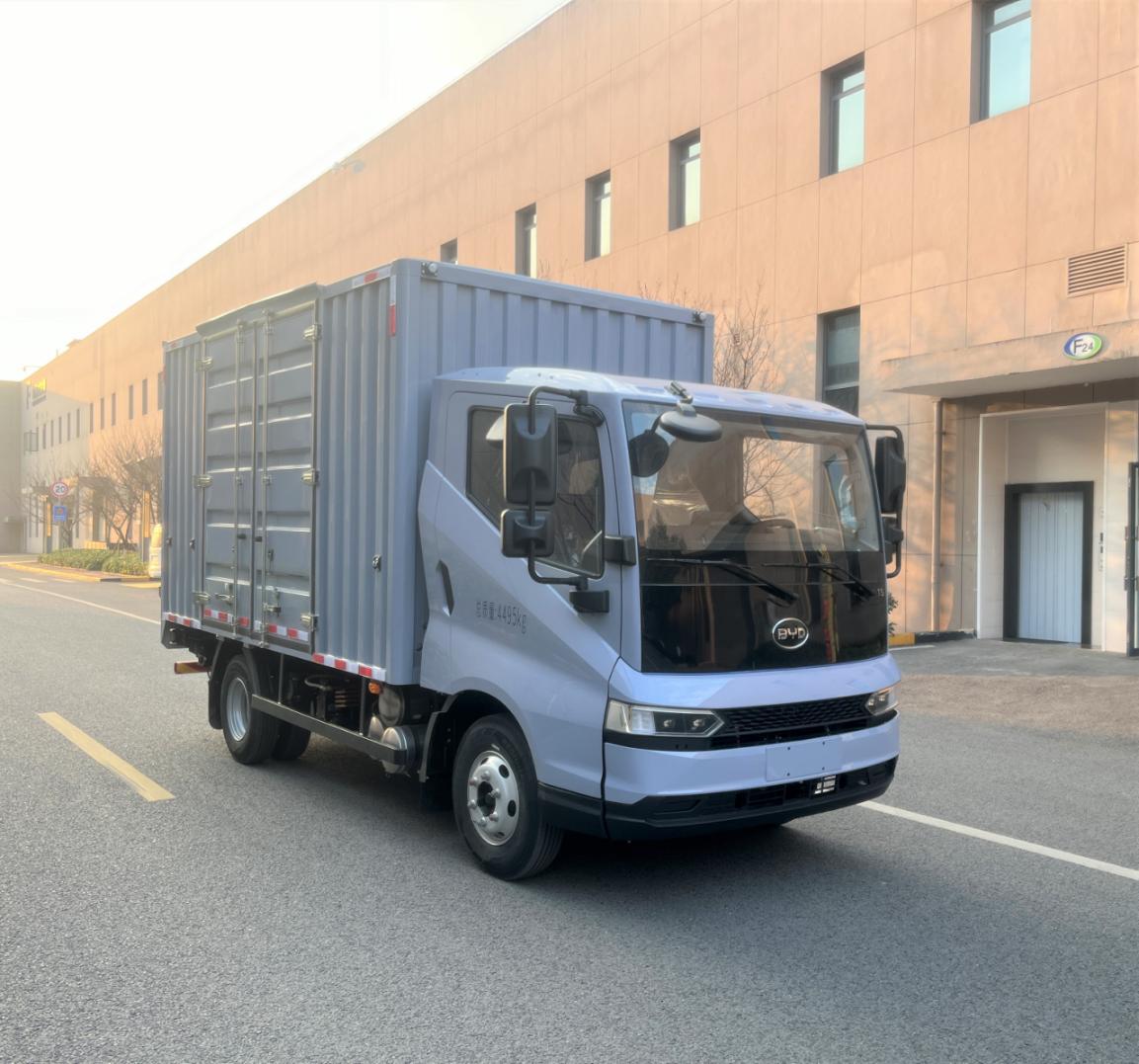 比亞迪牌BYD5040XXYBEV10純電動廂式運輸車公告圖片