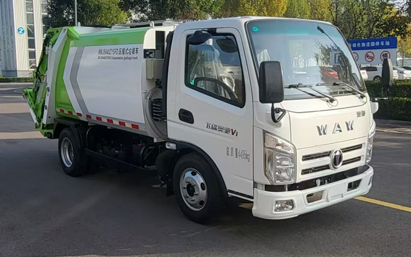 满国康洁牌MKJ5040ZYSFD压缩式垃圾车