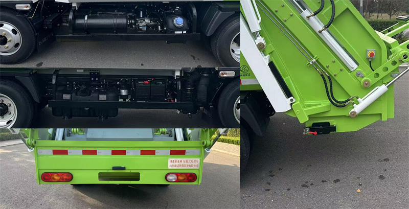 滿國康潔牌MKJ5040ZYSFD壓縮式垃圾車公告圖片