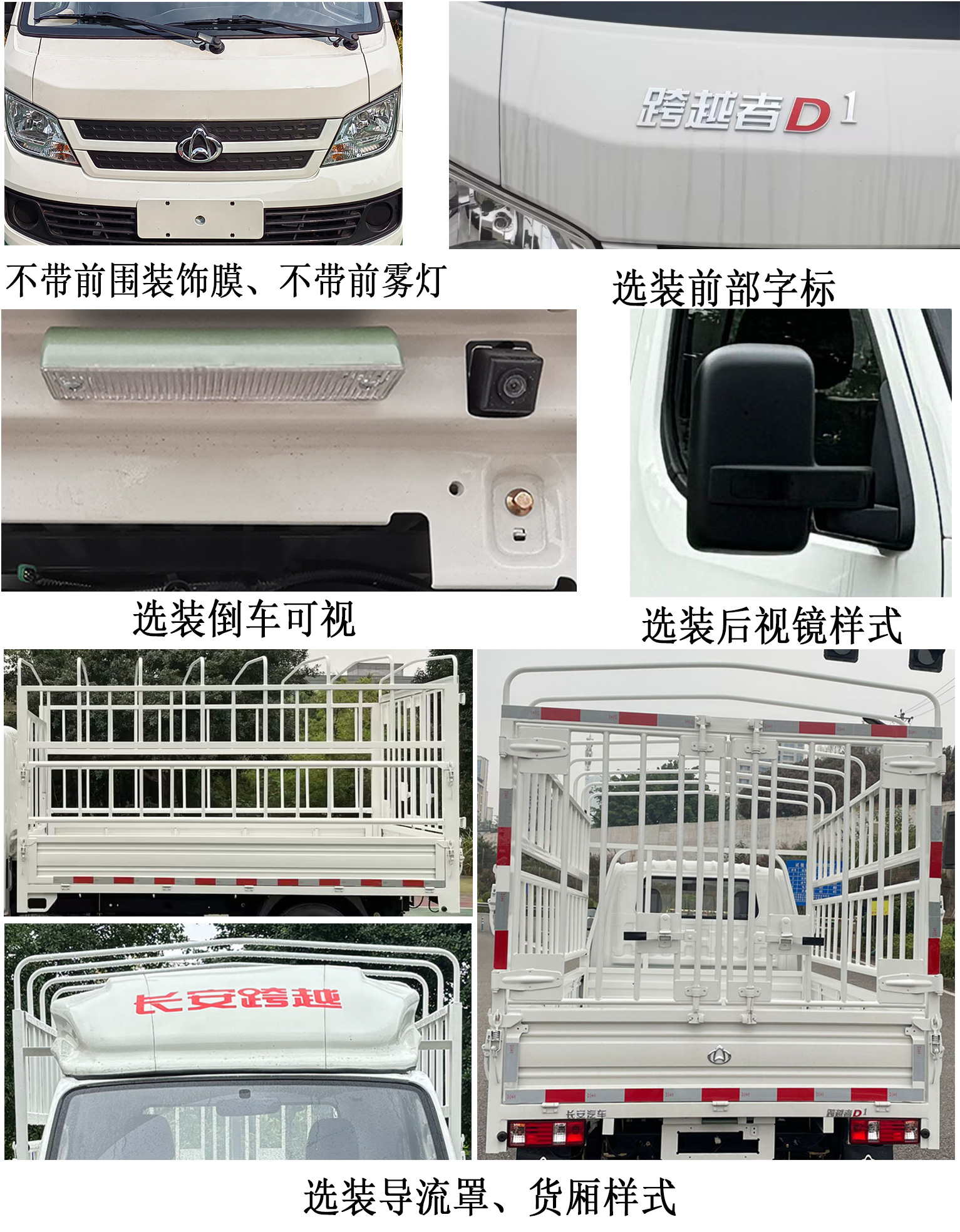 長安牌CKS5031CCYD3BD6B1倉柵式運(yùn)輸車公告圖片