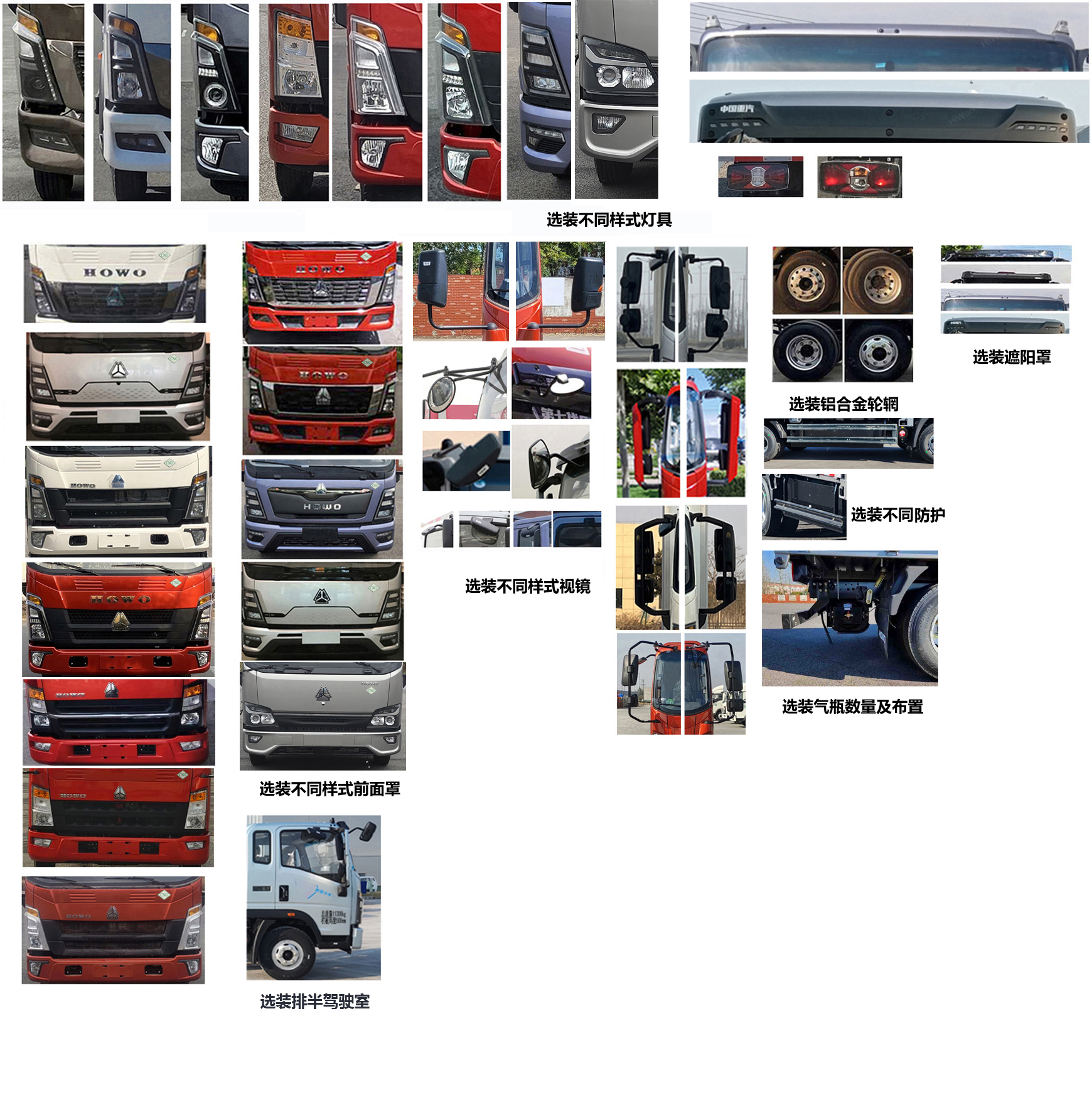 ZZ1117F3515F112CL 豪沃牌140马力单桥CNG4.2米国六载货汽车图片