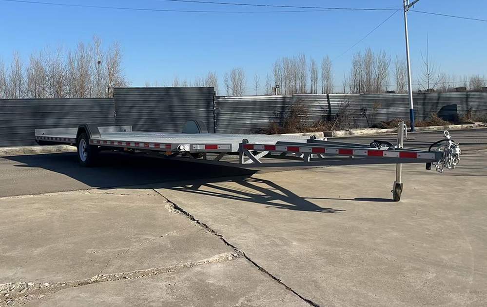 冠亚达牌9.7米1.4吨1轴运输类中置轴挂车(GYD9021P)