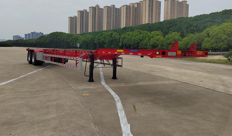 东风牌14米30.5吨2轴集装箱运输半挂车(DFH9345TJZ)