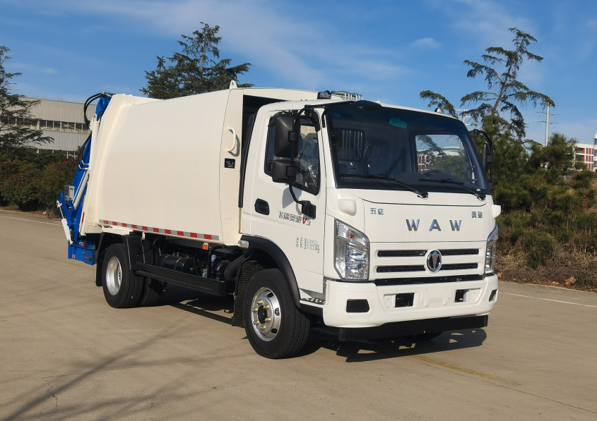 五征牌WZK5120ZYSW63K6壓縮式垃圾車公告圖片