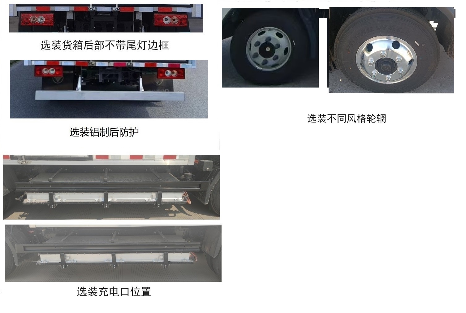 福田牌BJ5048XYZEV141纯电动邮政车公告图片