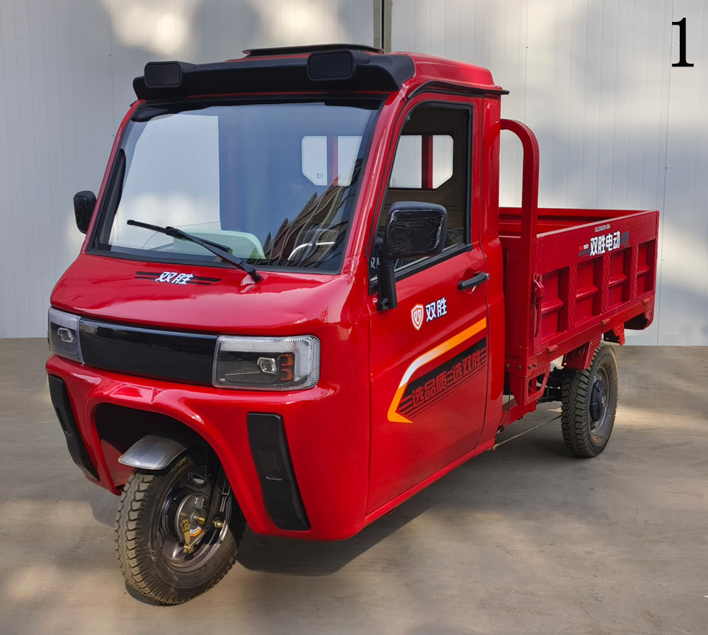 SS1200DZH-58A 双胜牌纯电动前鼓式后鼓式电动正三轮摩托车图片