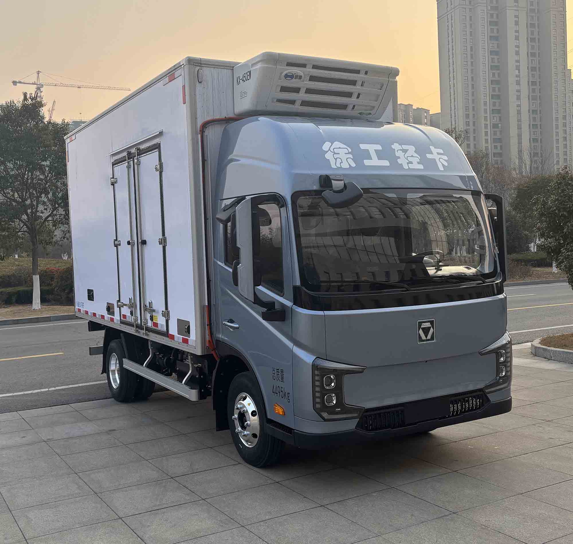 徐工牌XGA5049XLCBEVEA純電動冷藏車公告圖片
