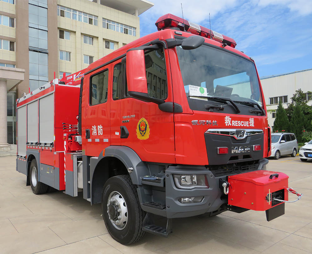 银河牌BX5150TXFJY168/MZ6抢险救援消防车