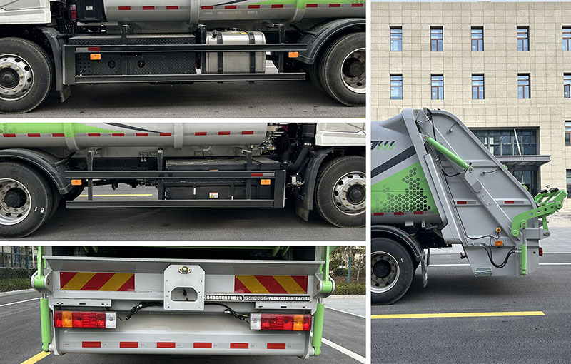 徐工牌XGH5180ZYSYSHEV甲醇插電式增程混合動力壓縮式垃圾車公告圖片