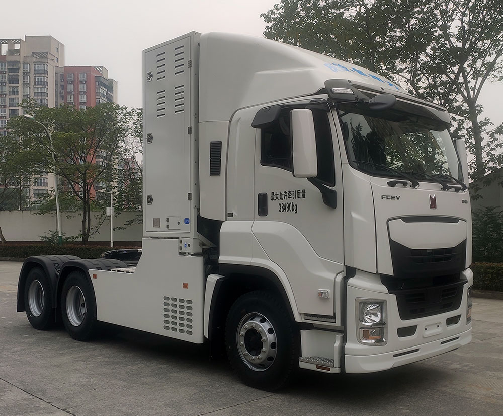 庆铃牌(繁体)牌 347马力 燃料电池半挂牵引车(QL4250FCEVHHRH)
