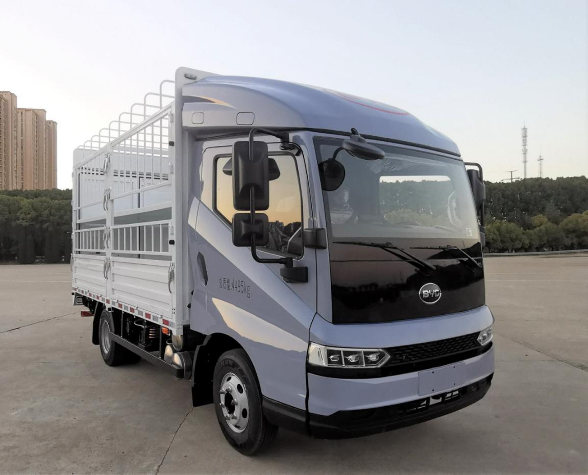 比亞迪牌BYD5040CCYBEV4純電動倉柵式運輸車公告圖片