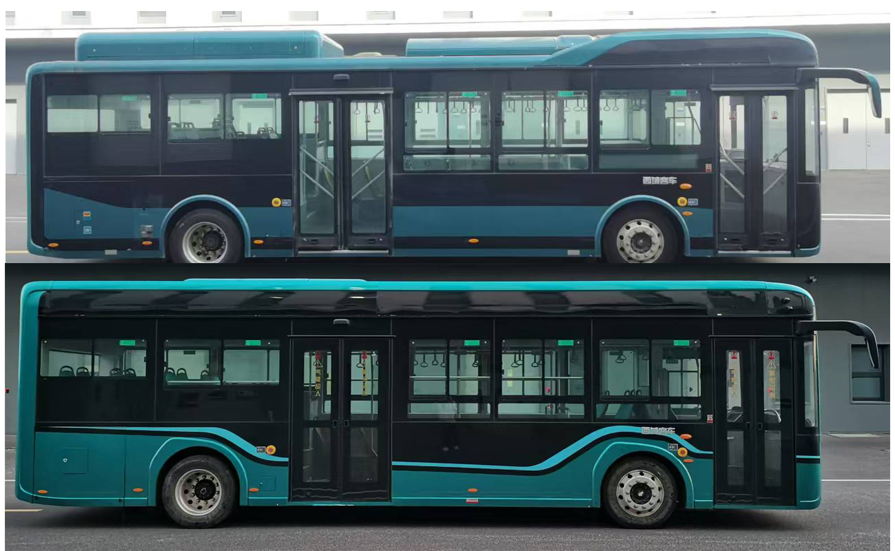 纯电动低入口城市客车图片
