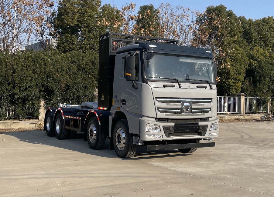 YD5312ZXXBEV 悦达牌换电式纯电动车厢可卸式垃圾车图片