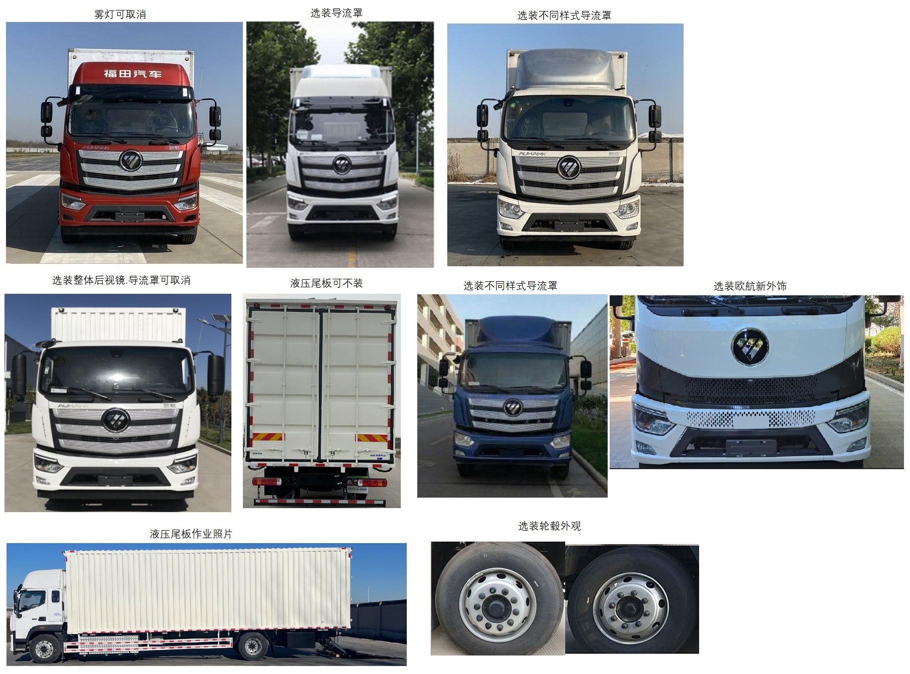 福田牌BJ5186XYKEV5純電動(dòng)翼開啟廂式車公告圖片