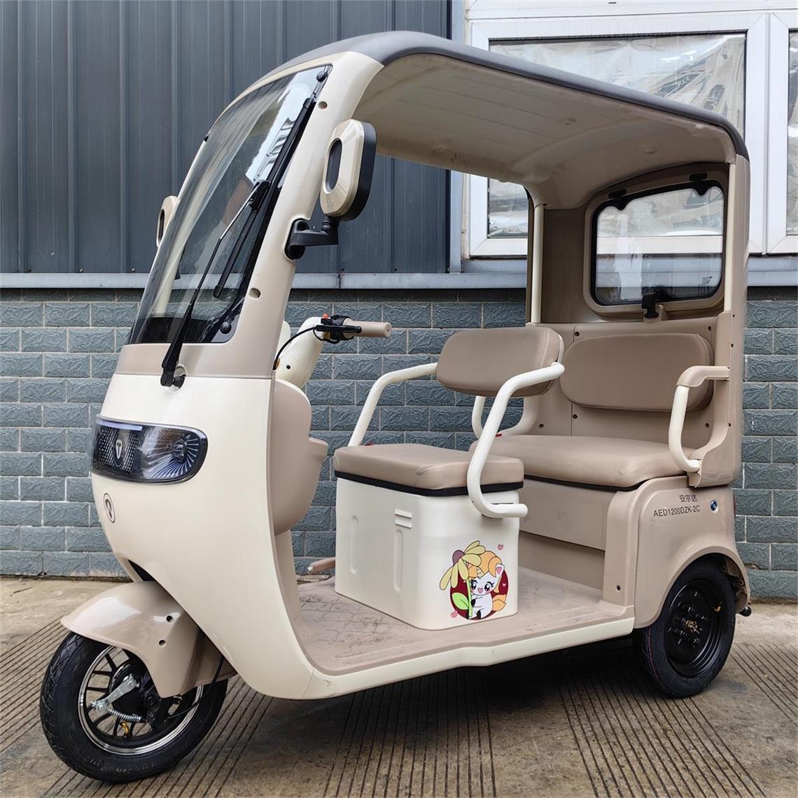AED1200DZK-2C 安尔达牌纯电动前鼓式后鼓式电动正三轮摩托车图片