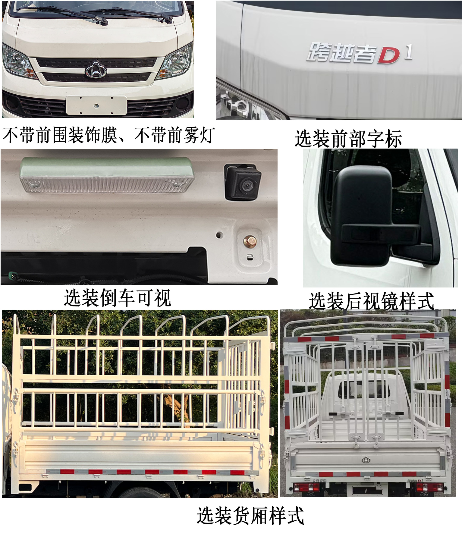 长安牌CKS5031CCYD3BS6B1仓栅式运输车公告图片