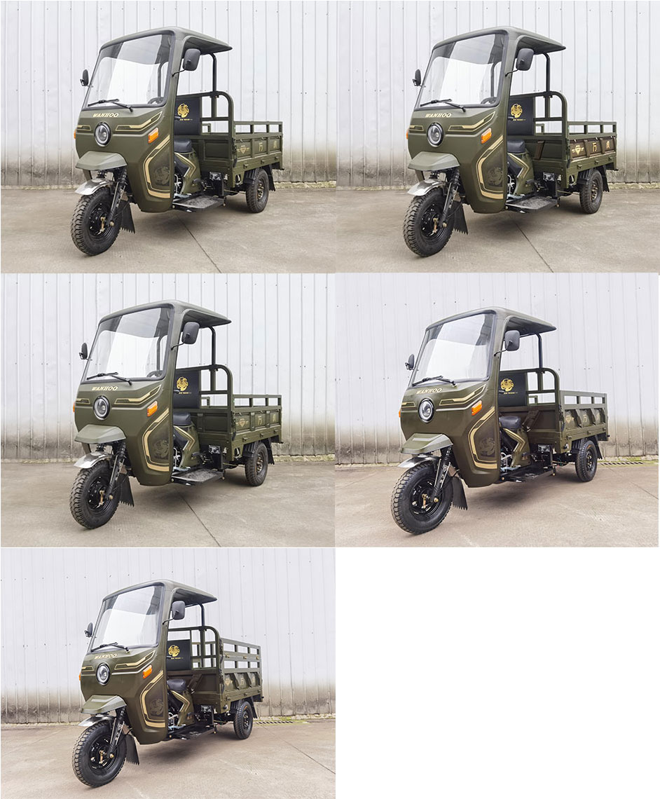 WH150ZH-39 万虎牌149CC汽油前鼓式后鼓式正三轮摩托车图片